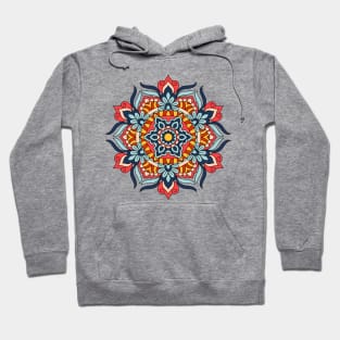 Ethnic Mandala Round Ornament Pattern Hoodie